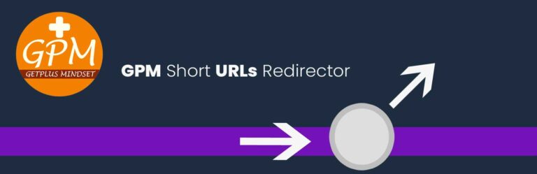 GPM Short URLs Redirector WordPress Plugin