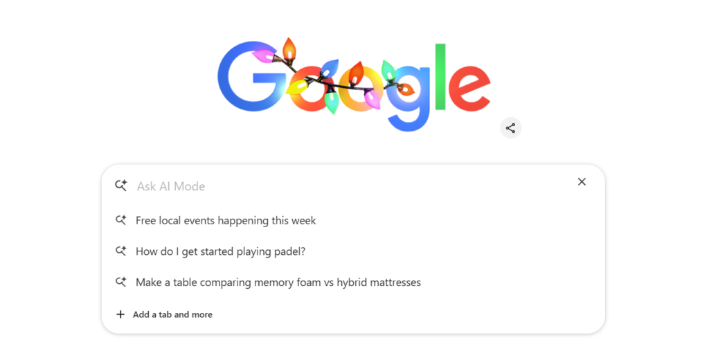 Google AI mode