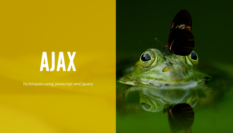 Advanced Ajax techniques using Javascript and jQuery