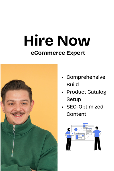 Hire an ecommerce expert